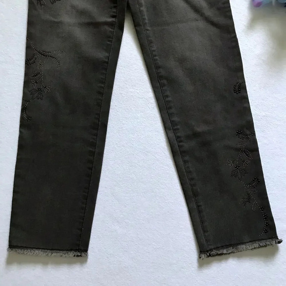Style & Co. NWT Dark Grey Slim Leg Jeans Women 4 - Picture 5 of 13